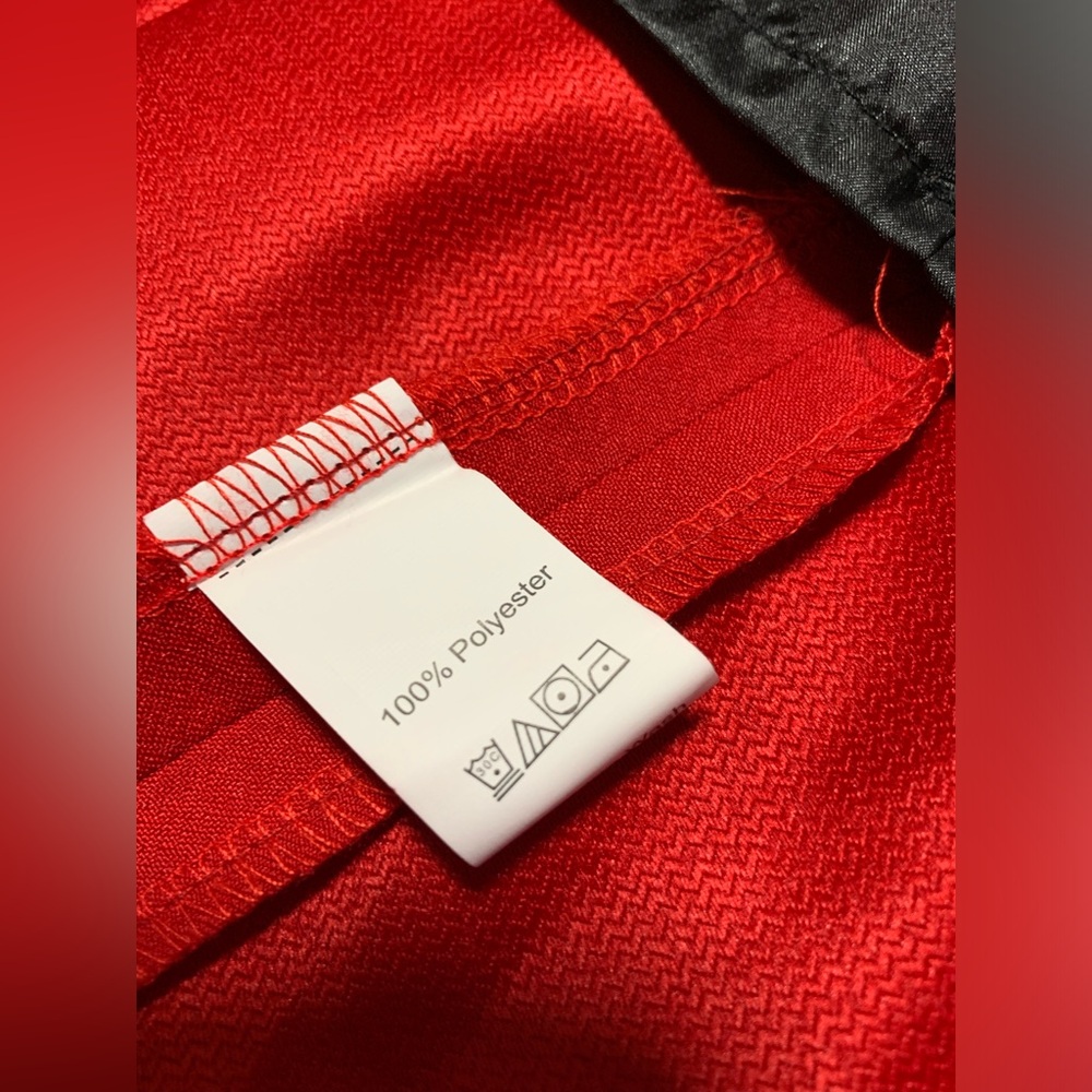 Red MIDI Women’s Lined Skirt - Picture 10 of 14